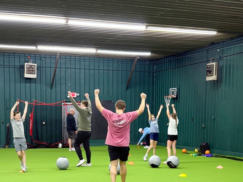 Group training and conditioning session at Chenango SportsZone